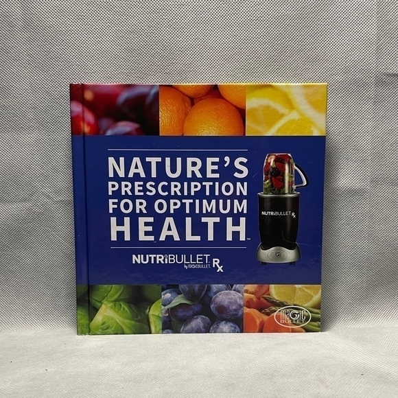 Recipes Book Nature's Prescription For Optimum Health Cookbook - Picture 1 of 2